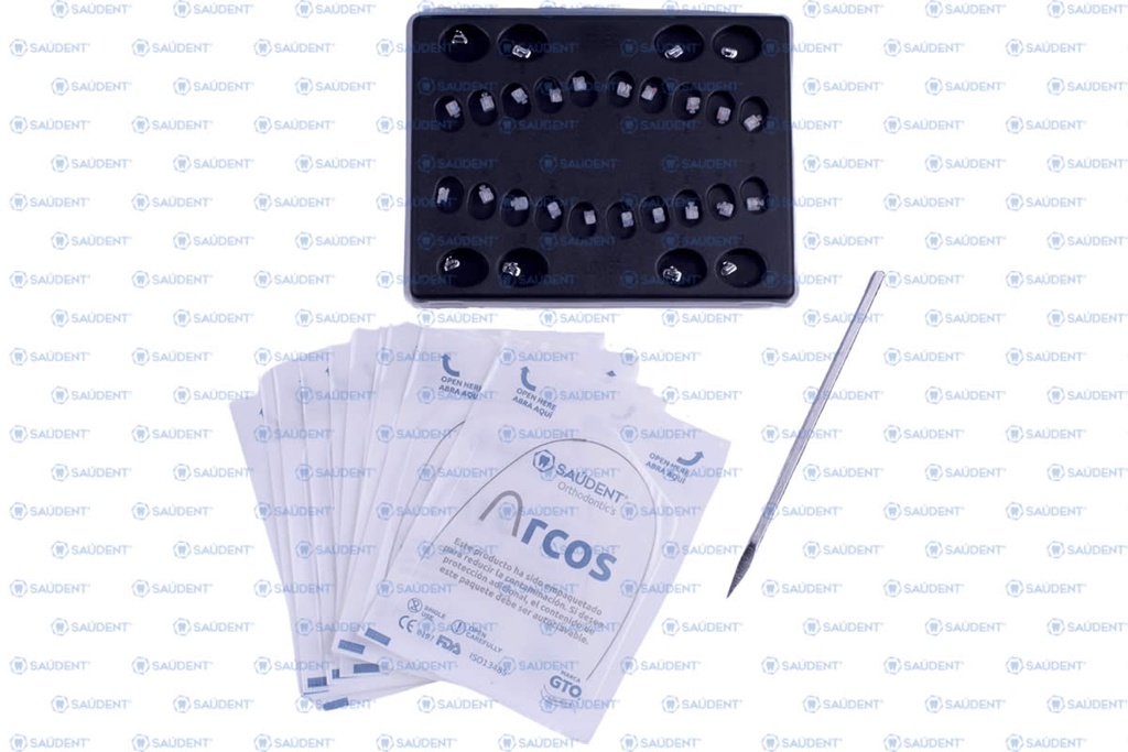 CASO COMPLETO BRACKETS S1 CERAMICO AUTOLIGADO ROTH 0.022