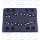 KIT DE 5 A 5 KLASIKO ZAFIRO MINI MBT 022 20PZAS/PACK