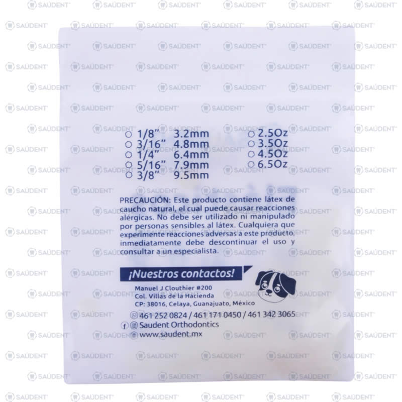3/16"X4.5oz GORILA LIGAS INTRA 100PZ/PACK