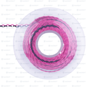 CADENA CERRADA 107 NEGRO/ROSA SAUDENT 4.5M 1PZ