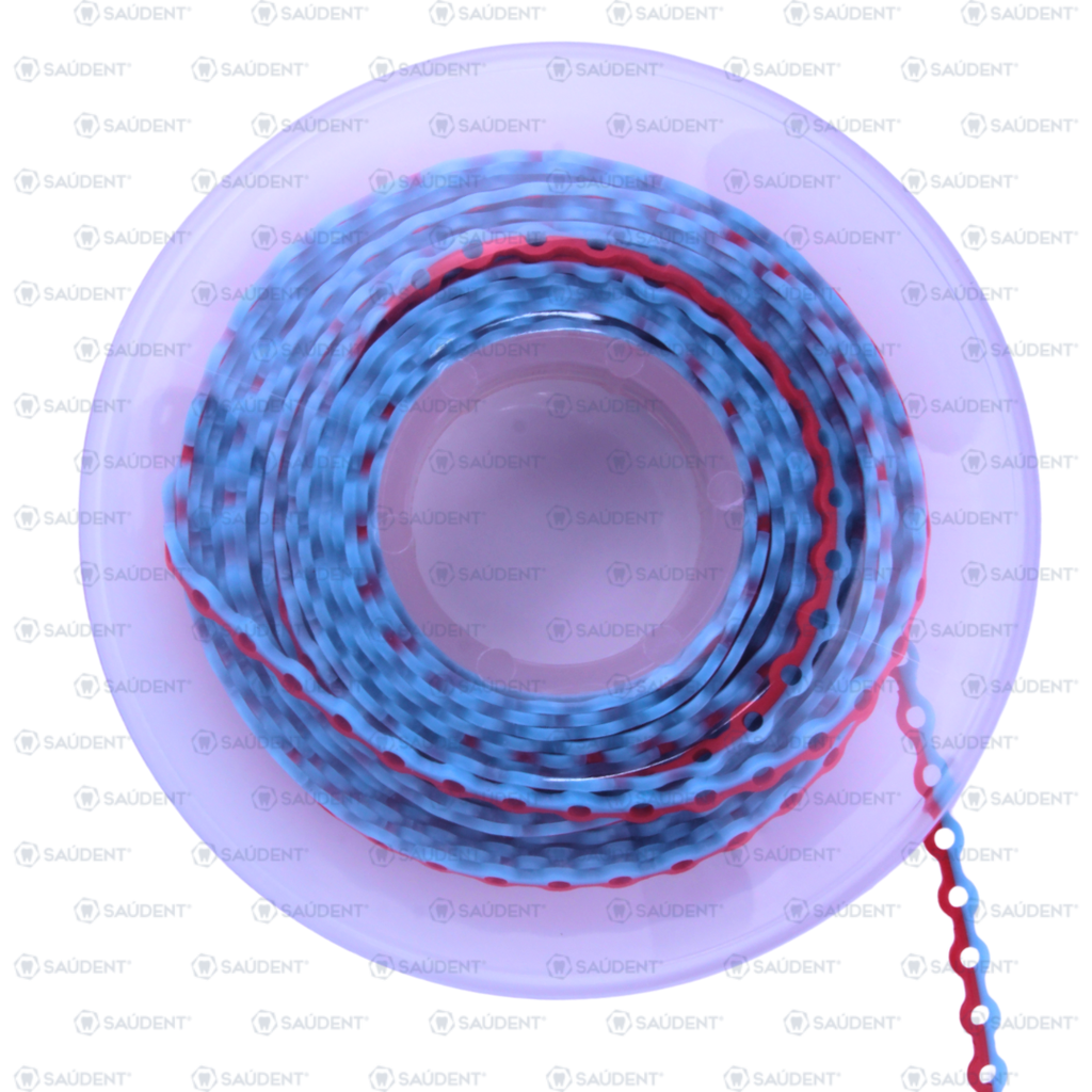 CADENA CORTA 105 ROJO/AZUL SAUDENT 4.5M 1PZ 