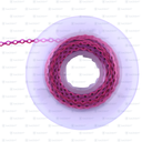 CADENA CORTA 108 ROSA/LILA SAUDENT 4.5M 1PZ
