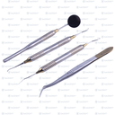 KIT BÁSICO DENTAL PLATA/DORADO 1x4 SAUDENT (4 PZ)