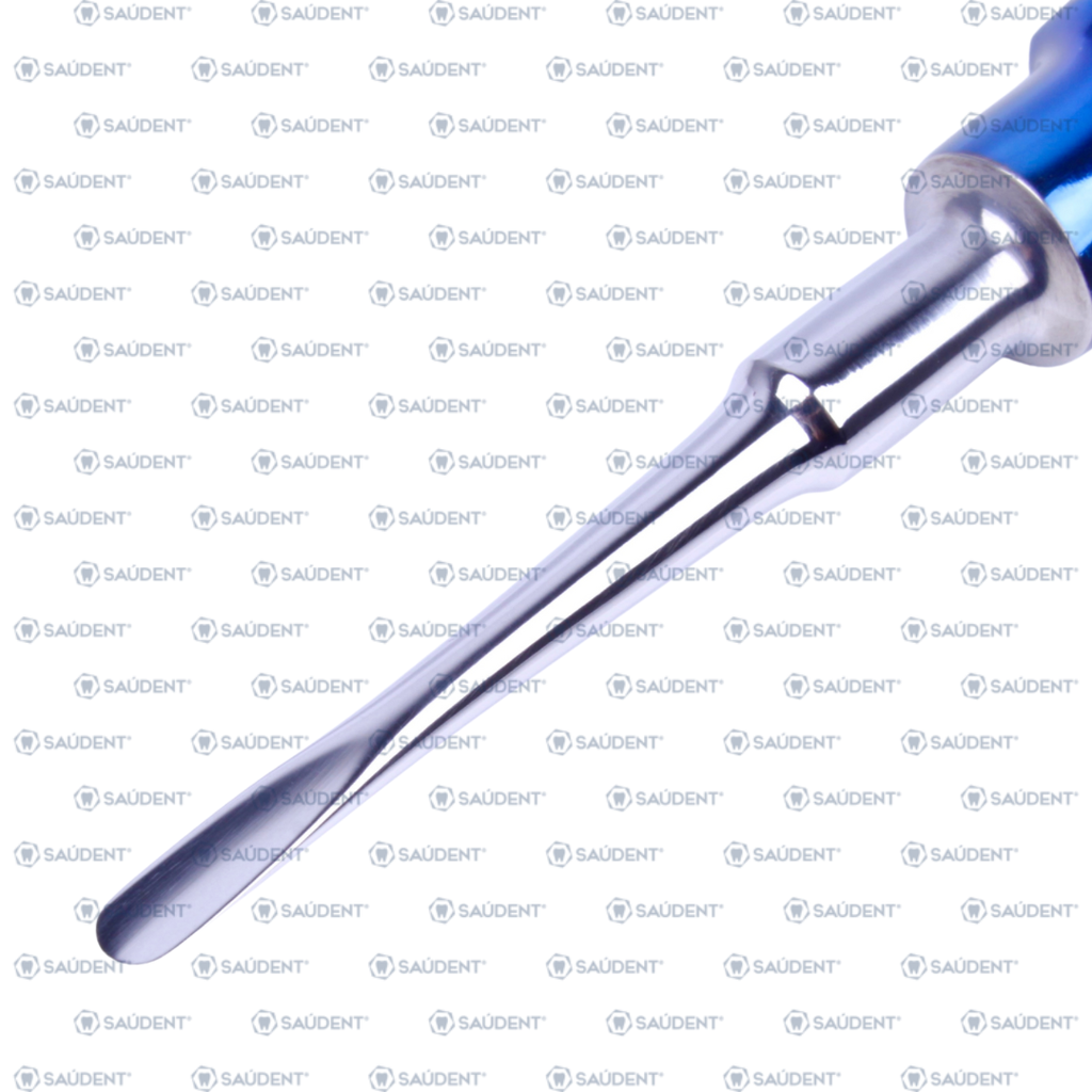 S0203 ELEVADOR RECTO AZUL 4mm SAUDENT(1 PZ)