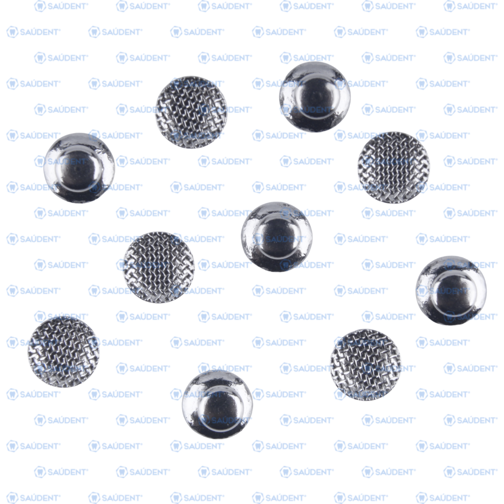 BOTÓN LINGUAL BASE REDONDA METAL 10PZ/PACK