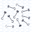 GANCHO QX CURVO 5.5MM SUP IZQ/INF DER 10PZ/PACK