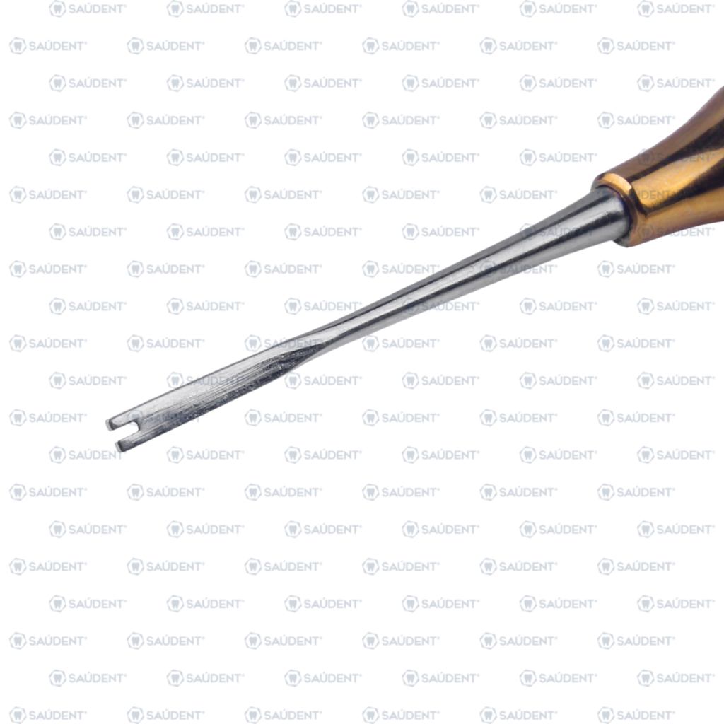 DIRECTOR LIGADURA C/RASPADOR DORADO 1PZ