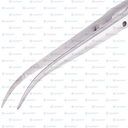 S0212 PINZA CURVA FINA TIPO CASTROVIEJO SAUDENT(1 PZ)