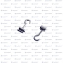 GANCHO QX 3.5MM CURVO SUP DER/ INF IZQ 10PZ/PACK