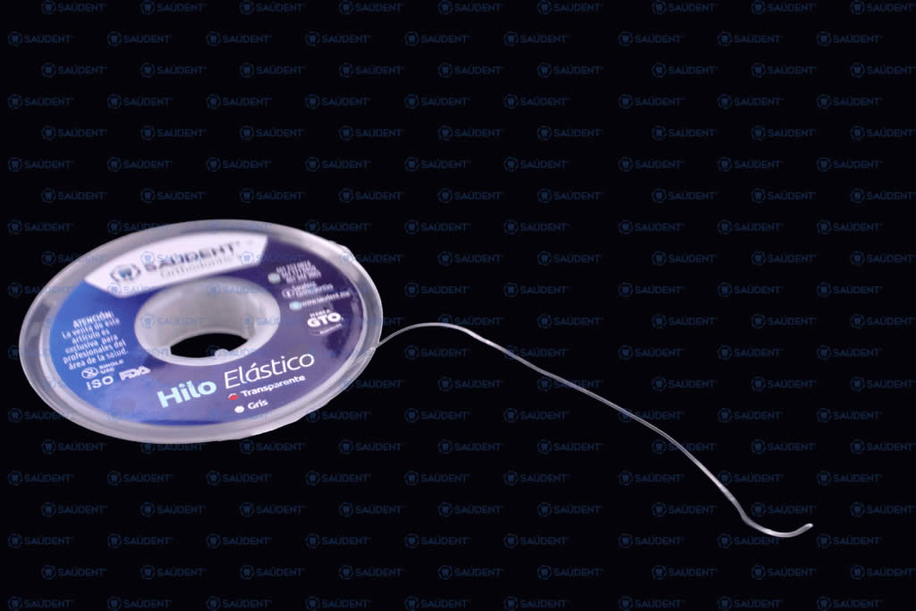 HILO ELASTICO TRANSPARENTE SAUDENT .020 7.62m