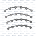 RETENEDOR LINGUAL MAXILAR 34mm 1 PZ