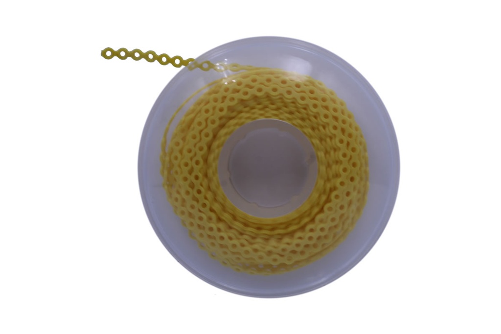 CADENA LARGA 39 AMARILLO SAUDENT 4.5M 1PZ