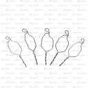 ALAMBRE KOBAYASHI  0.012" CORTO 100PZ