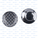 BOTÓN LINGUAL BASE REDONDA METAL 10PZ/PACK