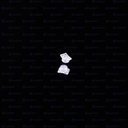 BOTON LINGUAL ESTÉTICO ZAFIRO RECTANGULAR 5 PIEZAS