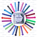 CAJA MODULOS COLORES 40PZS
