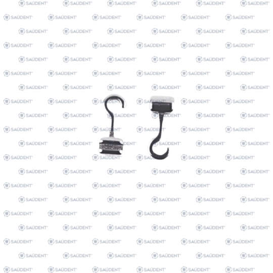 GANCHO QX 3.5MM CURVO SUP DER/ INF IZQ 10PZ/PACK