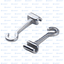 GANCHO QX CURVO 5.5MM SUP IZQ/INF DER 10PZ/PACK