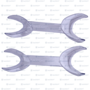 RETRACTOR BUCAL TRANSPARENTE  ADULTO 2PZAS
