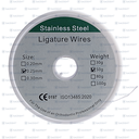 ROLLO DE LIGADURA METALICA SAUDENT 50GR #10 1PZ