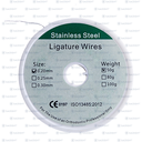 ROLLO DE LIGADURA METALICA SAUDENT 50GR #8 1PZ