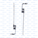 SPRING DE ROTACIÓN IZQ 10PZS/PACK