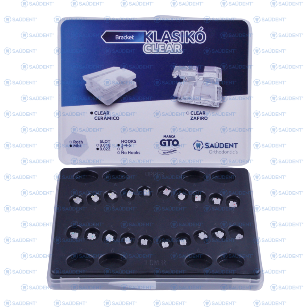 BRACKETS KLASIKO CERAMICO MINI ROTH 018 20PZAS/PACK