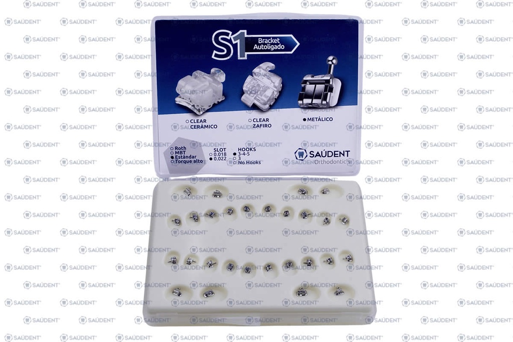 BRACKETS S1 AUTOLIGADO TORQUE ESTANDAR 0.022 20PZ/PACK