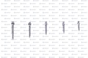 ORTOIMPLANTE VINT 2x10mm ACERO QX CON PERFIL 1 PZ