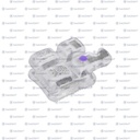 PIEZA BRACKET KLASIKO CERAMICO MBT 022