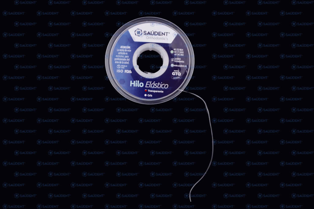 HILO ELASTICO TRANSPARENTE SAUDENT .020 7.62m