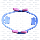 RETRACTOR DE MEJILLAS Y LABIOS AZUL GRANDE 1PZ