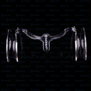 RETRACTOR DE CARRILLO Y LENGUA TRANSPARENTE MED1PZ