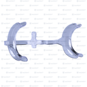 RETRACTOR DE CARRILLO Y LENGUA TRANSPARENTE  CHICO 1PZ