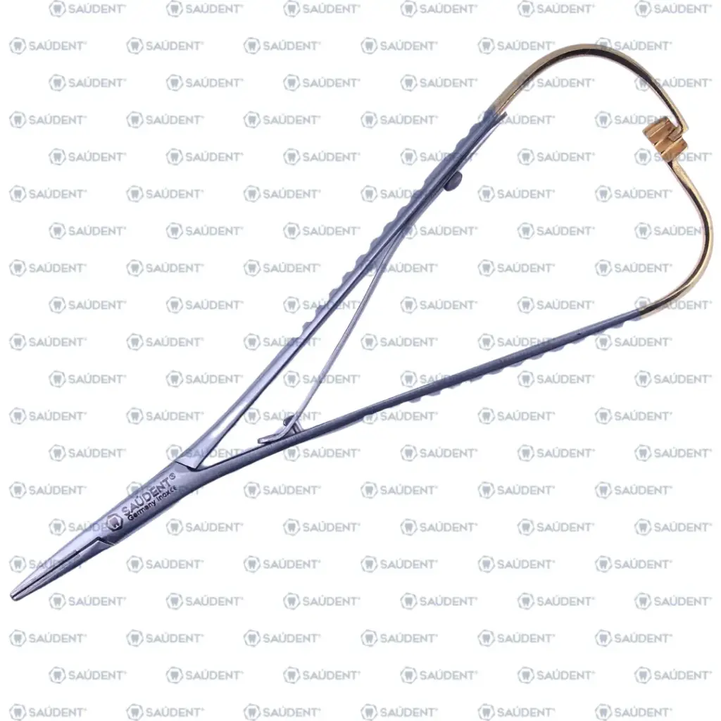 S0224 PINZA PORTA-AGUJAS MATHIEU (1PZ)