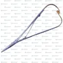 S0224 PINZA PORTA-AGUJAS MATHIEU (1PZ)