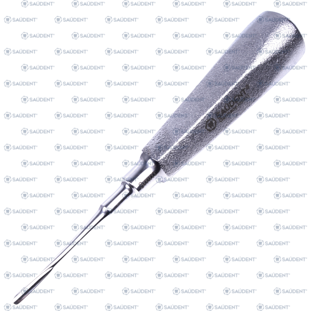 S0203 ELEVADOR RECTO PLATA 3mm SAUDENT(1 PZ)