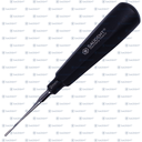 S0203 ELEVADOR RECTO NEGRO 2mm SAUDENT(1 PZ)