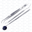 S020 KIT BÁSICO DENTAL PLATA 1x3 (3 PZ)