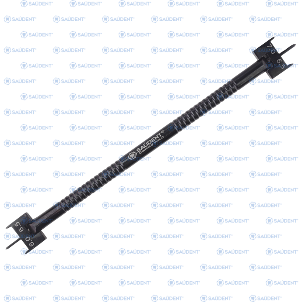 S019 POSICIONADOR NEGRO 5.5-7.0 CABEZA MÓVIL SAUDENT (1 PZ)