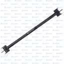 S019 POSICIONADOR NEGRO 5.5-7.0 CABEZA MÓVIL SAUDENT (1 PZ)