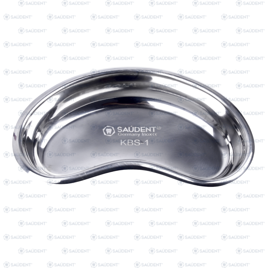 S0215 RIÑONERA DENTAL METÁLICA 350ML SAUDENT(1 PZ)