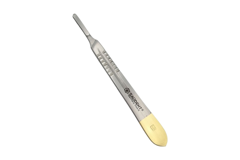 S0225 MANGO DE BISTURÍ #3 SAUDENT (1PZ)