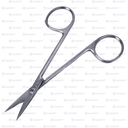 S0213-2 TIJERA IRIS RECTA PLATA SAUDENT(1 PZ)