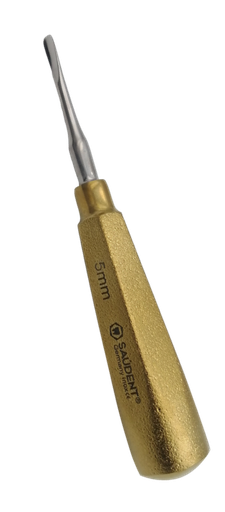 S0203 ELEVADOR RECTO DORADO 5mm SAUDENT(1 PZ)