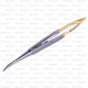 S0212 PORTA-AGUJAS CASTROVIEJO CURVO SAUDENT(1 PZ)