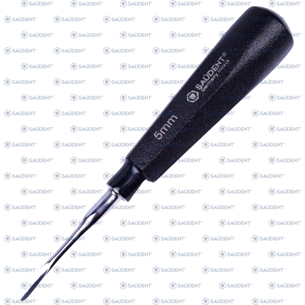 S0203 ELEVADOR RECTO NEGRO 5mm SAUDENT(1 PZ)