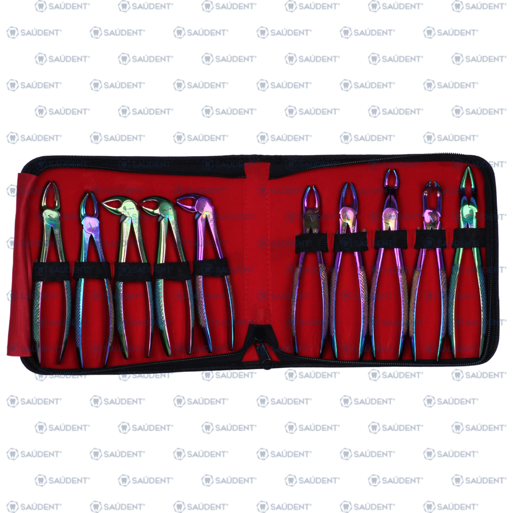 KIT DE FORCEPS TORNASOL 10  PZS