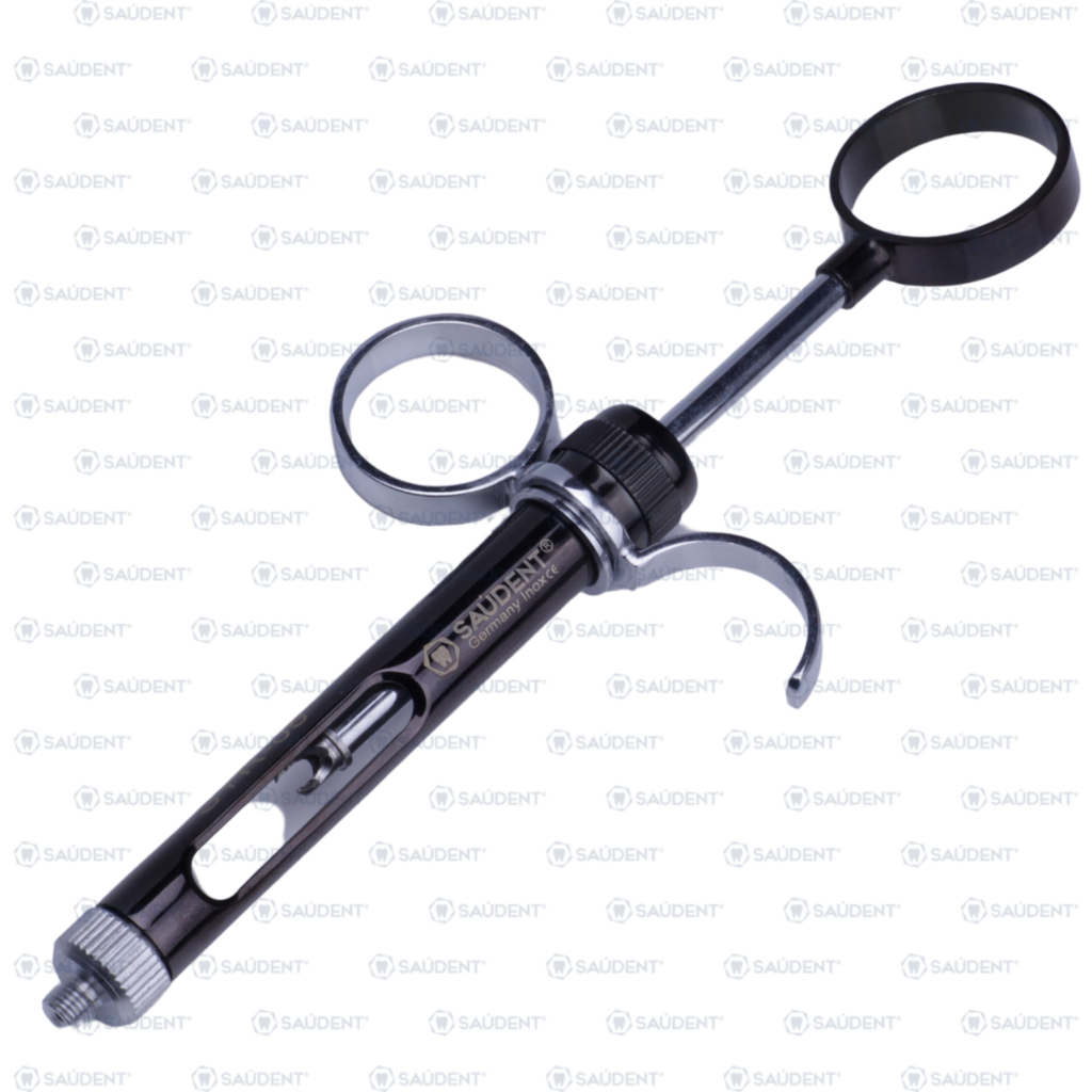 S0209 JERINGA CARPULE NEGRA SAUDENT (1 PZ)