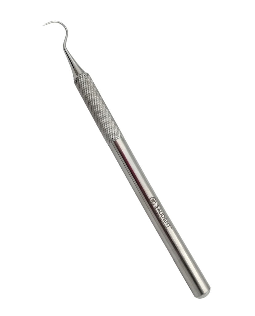 S201 EXPLORADOR DENTAL PLATA SAUDENT PREMIUM (1 PZ)